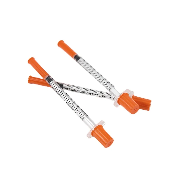Disposable insulin syringe needle standard 0.3ml 0.5ml 1 ml 30g painless insulin syringe