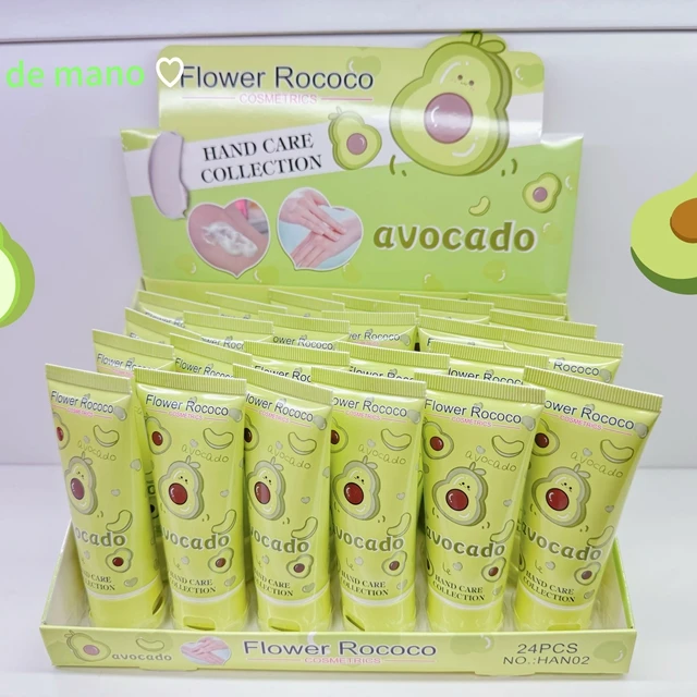 Manufacturer avocado Hand cream Lotion Nourishing Moisturizing Anti Skin Care beauty perfume Hand Cream packaging wholesale
