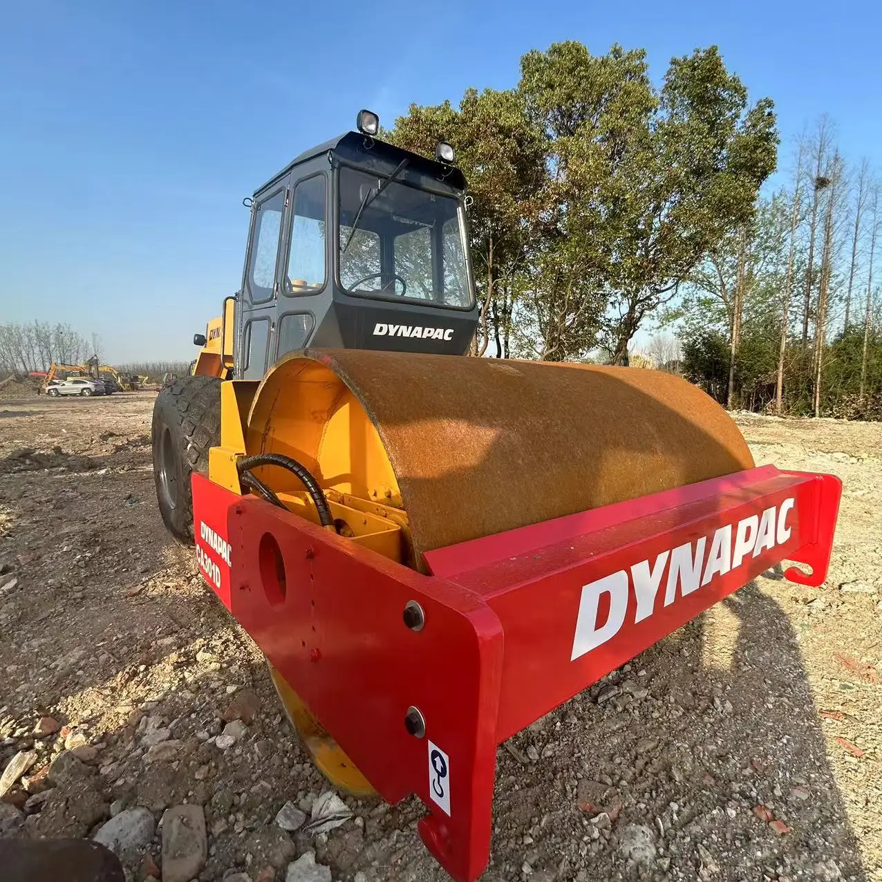 95% new road roller used Dynapac CA301D construction machinery compactor CA301D