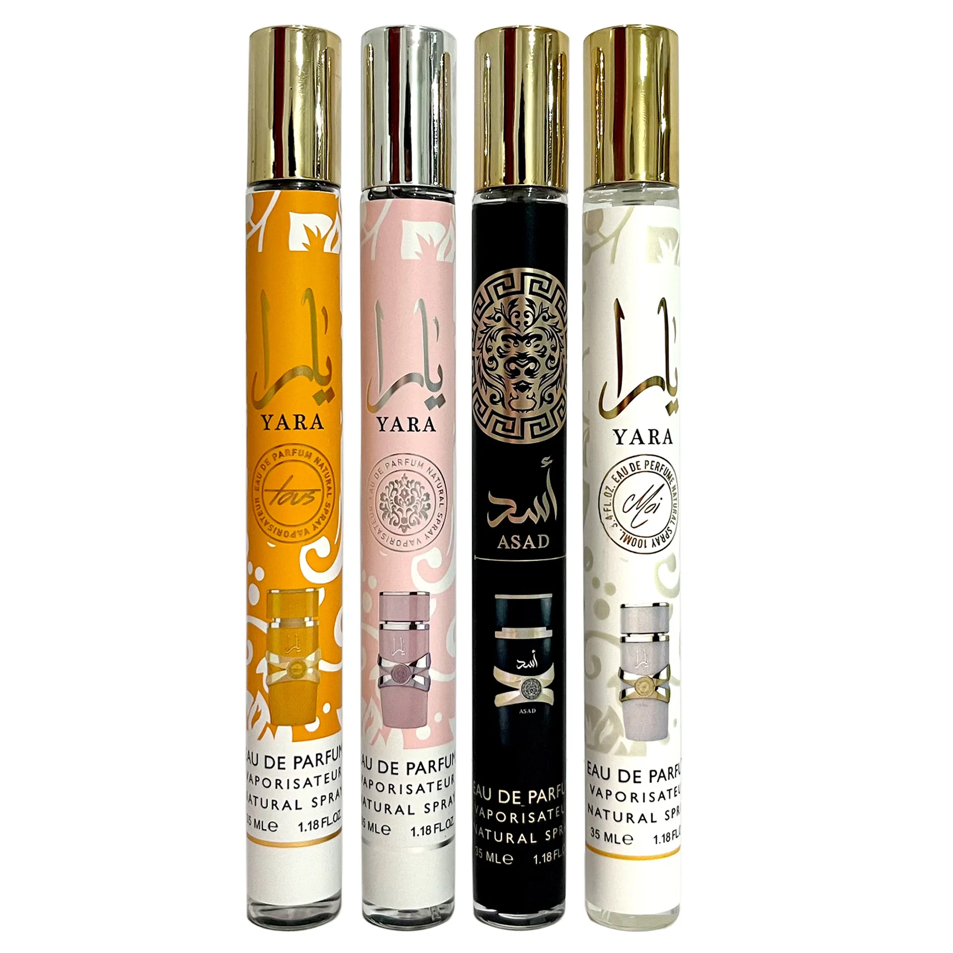 Hot Arab Perfume 35ml Test Tube Perfume Mini Dubai Arabic Perfumes Wholesale for men and women