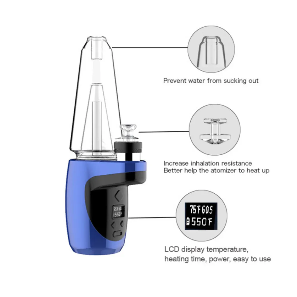  Smoking Accessories Wax Pens Vaporizer Dabrig T2 Electric Dab Rig Water