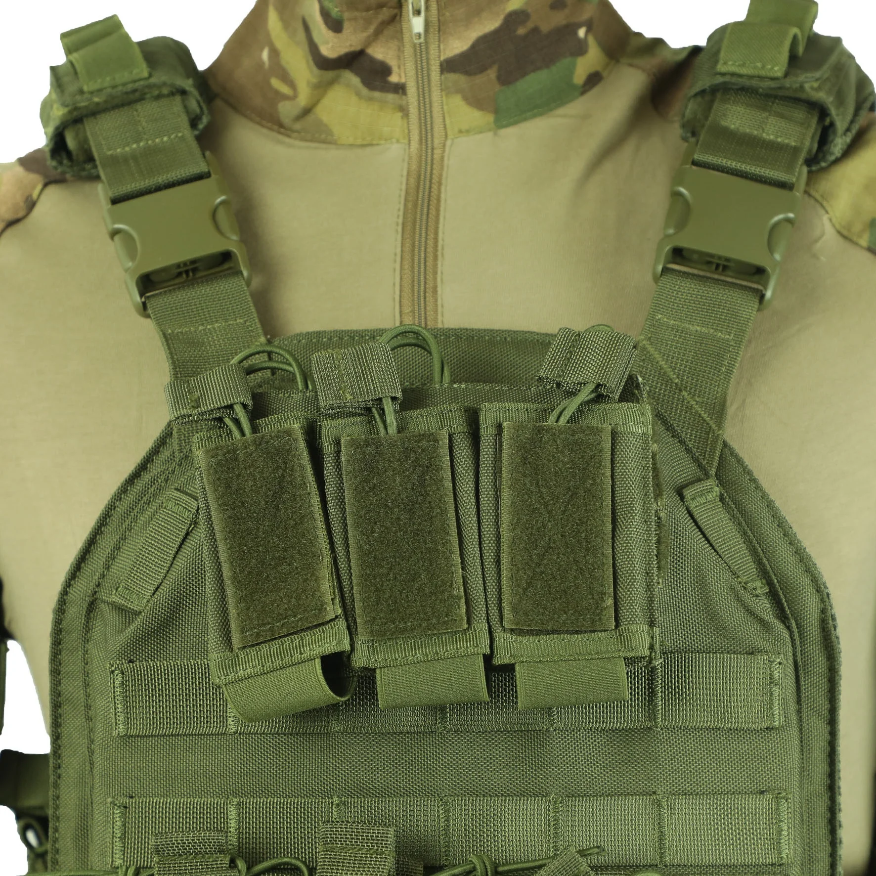 Outdoor Security Oxford Plate Security Guard Adjustable  Body Camouflage Training Tactical Vests