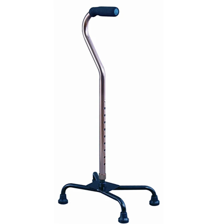 Adjustable height for the disabled or elderly Four canes provide support and stability when walking