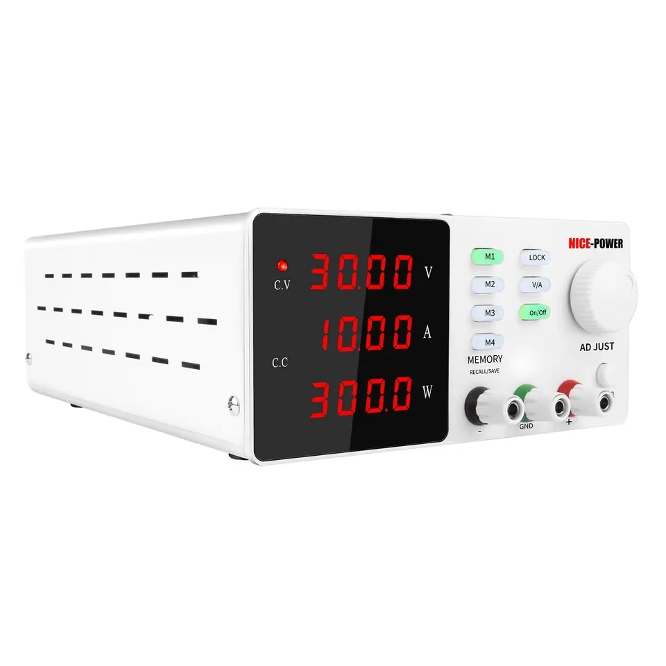 New model R-SPS3010D Factory Price DC Regulated Power Supply 30V 10A Digital Adjustable Switching Lab Test Repair Power Souce