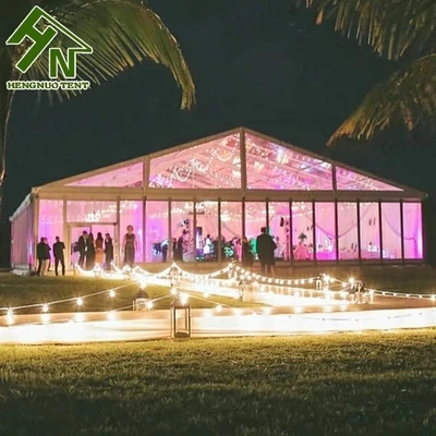 Big Transparent Outdoor Celebration Wedding Ceremony Party Tent for 300-500 People