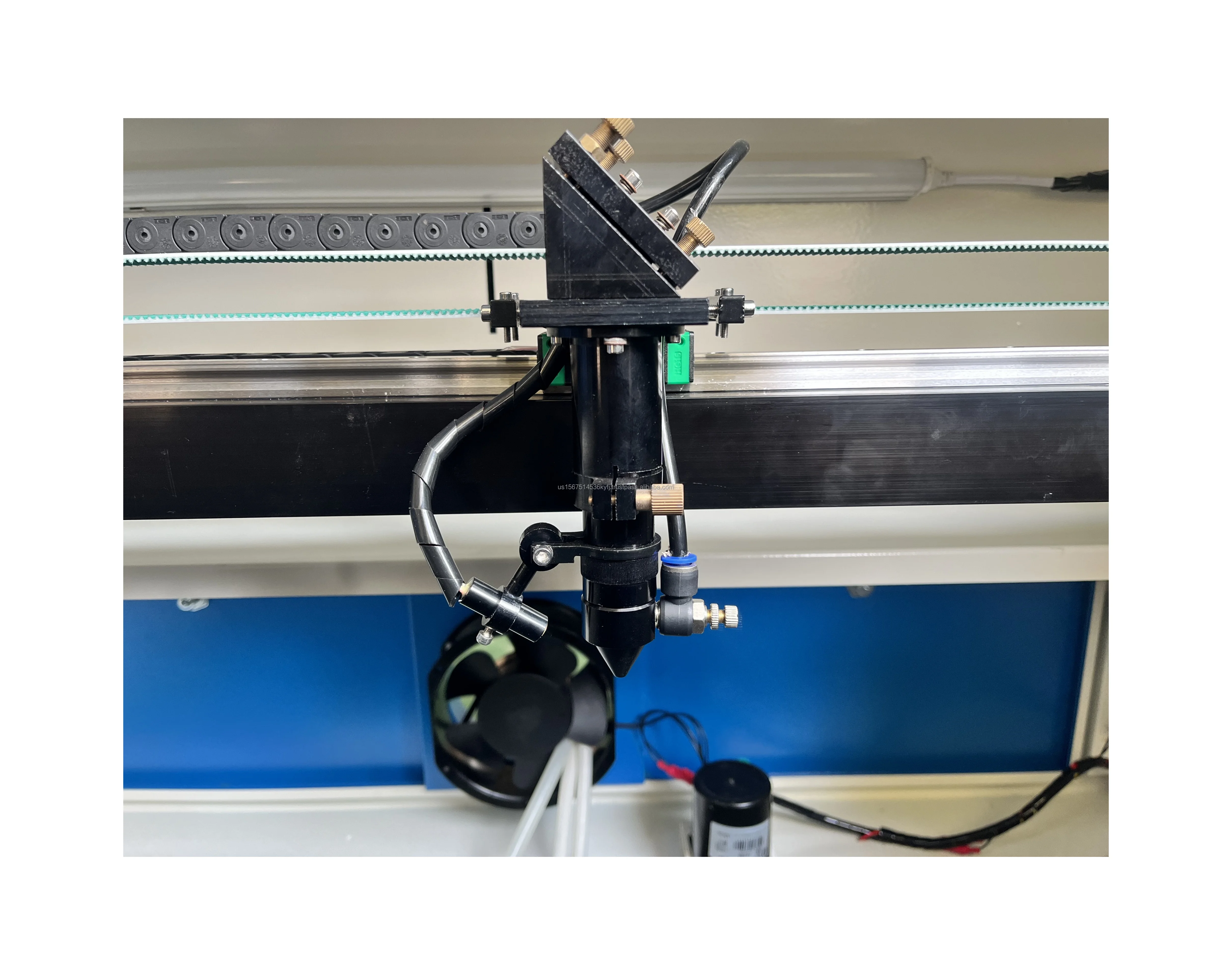Lower Cost 9060 indrustia Laser equipment Ruida RD6442 Control Aluminum Blade Bed 80W 100W 120W 130W 150W Power Reci Tube