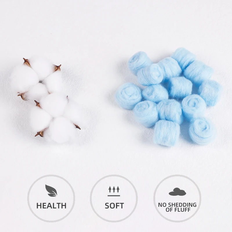 Premium 100% Pure Cotton Balls Absorbent Small Cotton Balls for for Makeup Remover, Nail Polish