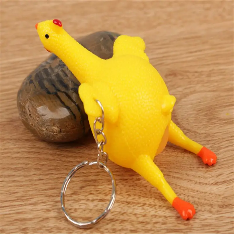 Surprise Squishy Toy Anti Stress Squeeze Toys Chicken&Eggs Laying Hens Funny Gadgets Novelty Autism Mood Relief Wholesale