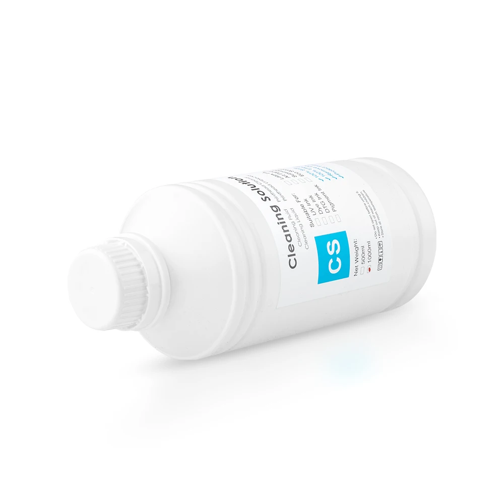 MWEI High Quality 1000ML/Bottle Water Based Dye Ink Printer Cleaner Cleaning Fluid