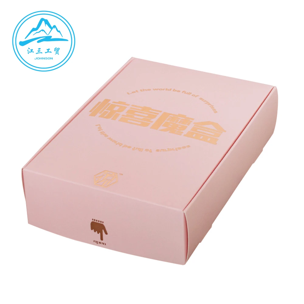 Get $1000 custom pink corrugated paper box