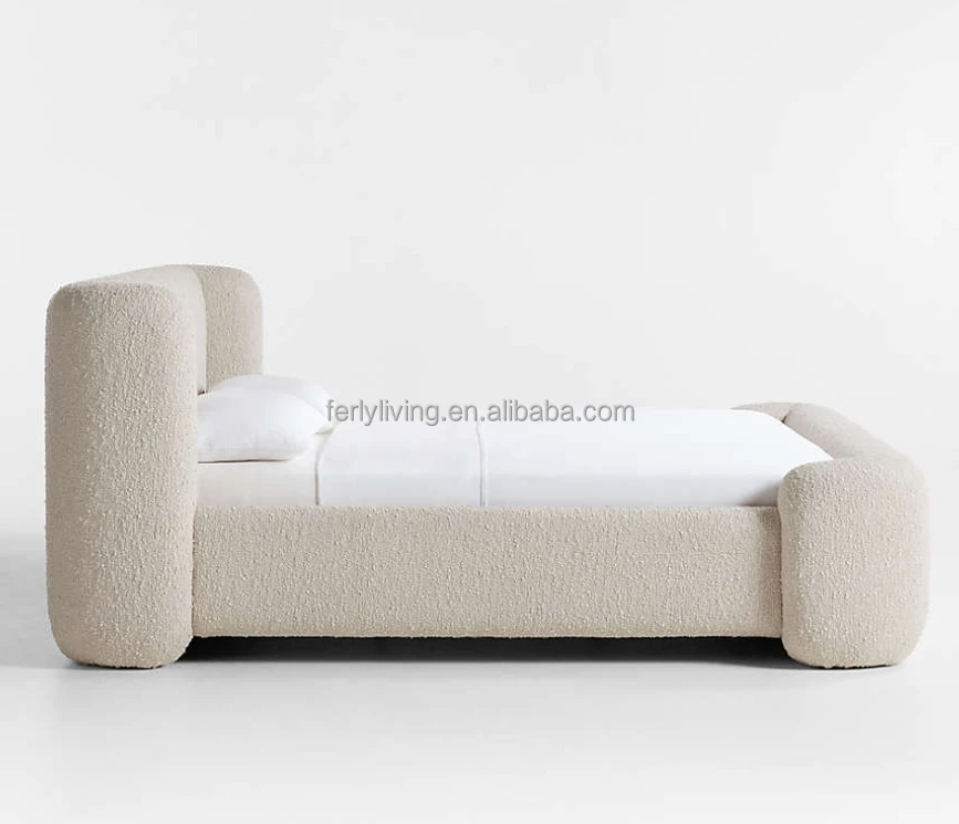 FERLY Hot Selling Luxury Modern Comfortable Furniture Bedroom Bed Upholstered Modern Bed For Bedroom Furniture Bed