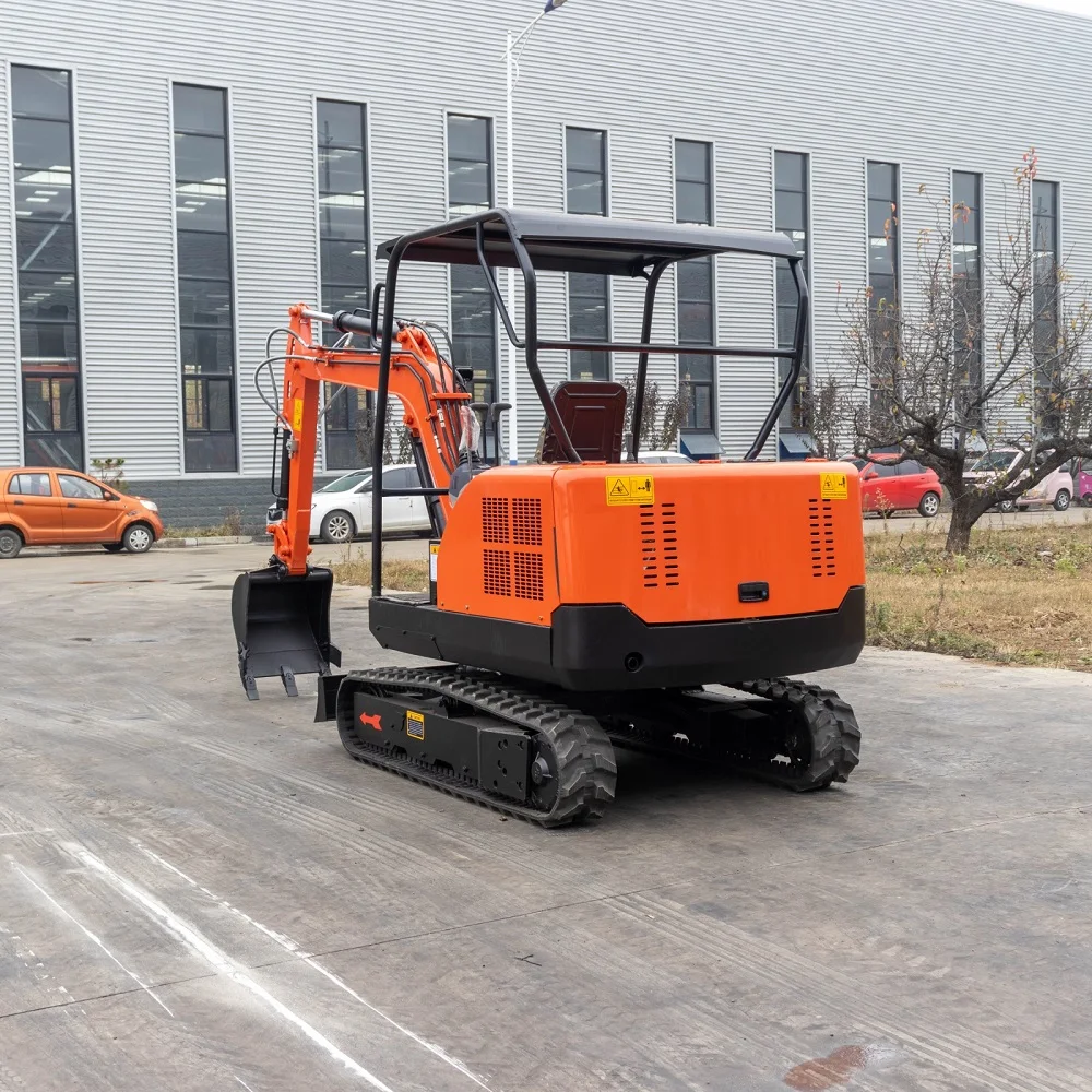 Cheap Chinese 1 Ton Mini Crawler Bagger Digger Excavators Machine Minibagger 1 1.5 2 3 Ton Rc Mini Excavator Prices For Sale