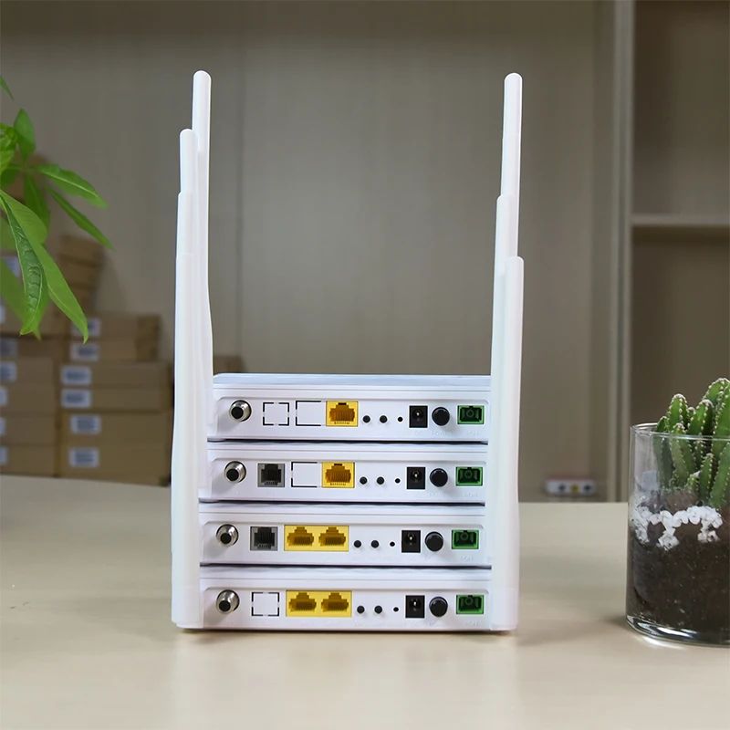 Bt-Pon Shenzhen Manufacturer Apc Ftth 1Ge 1Fe Rf Con Wifi Xpon Ont Gpon Onu Catv