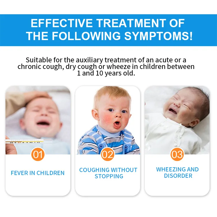 Cough Assistant Kid Cough Patch To Relieve Cough Naturally