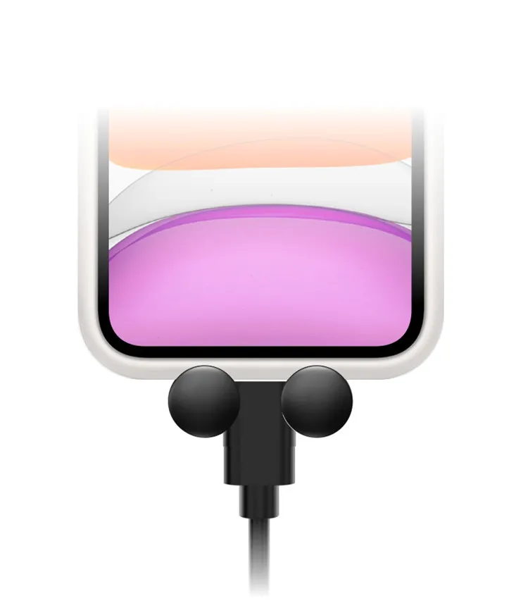 
Universal 360 degree smart gravity bracket air vent mount automatic induction car wireless charger mobile phone holder 