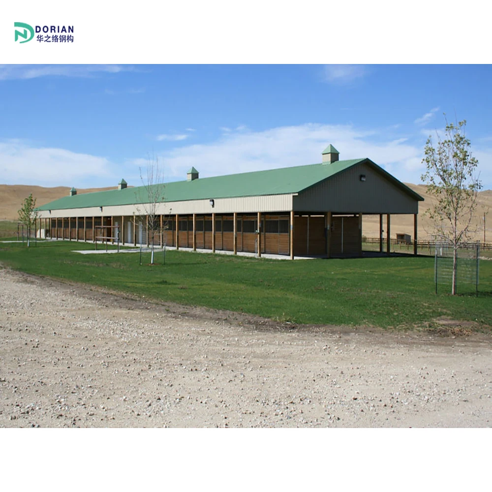 china manufacturer price prefabricated steel structure hall metal farm building aircraft hangar workshop warehouse