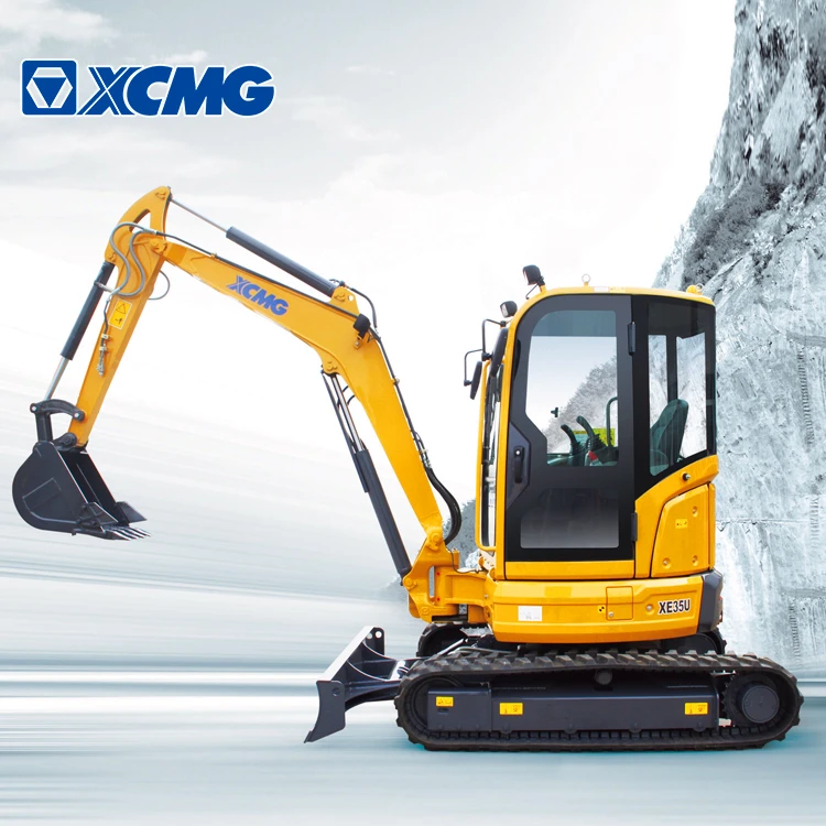Производитель XCMG китайский бренд подержанные мини-экскаваторы XE35U цена