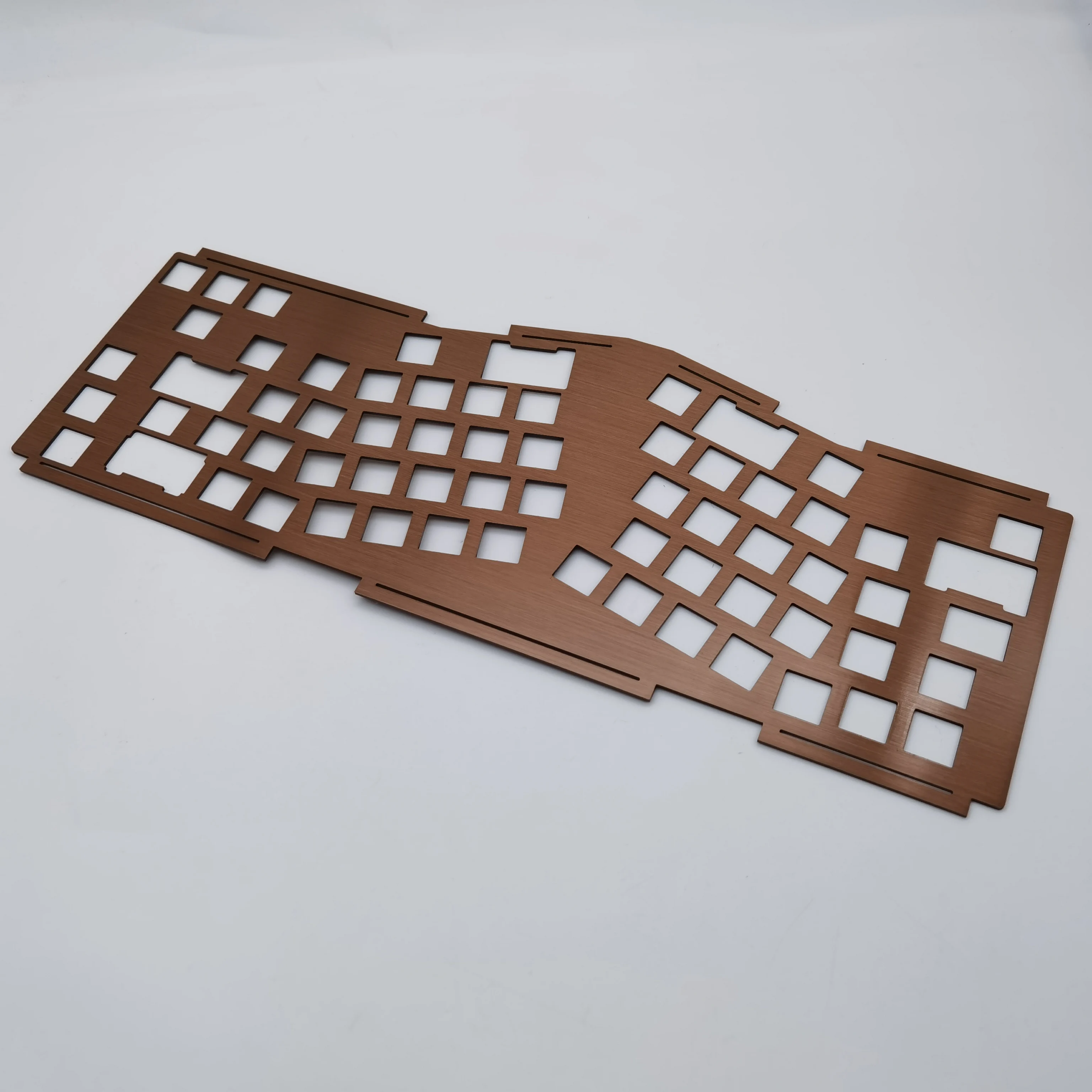 mechanical keyboard case keyboard anodized aluminiumparts Mechanical Gaming Keyboard  Case Plate Weight Top Bottom