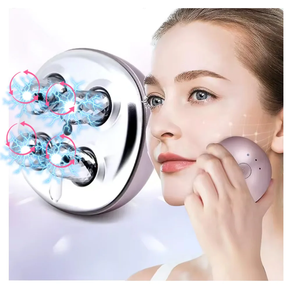 Microcurrent Facial Toning Device Face Massager For V Face Lifting Skin Rejuvenation Instrument Device Electric Facial Massager