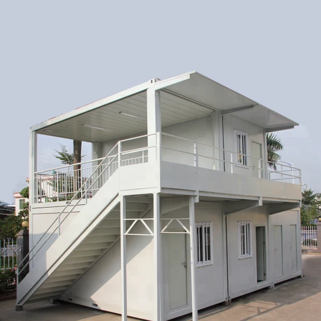 Mini Mobile Homes Prefabricated house Low Cost  For Tanzania bunker house