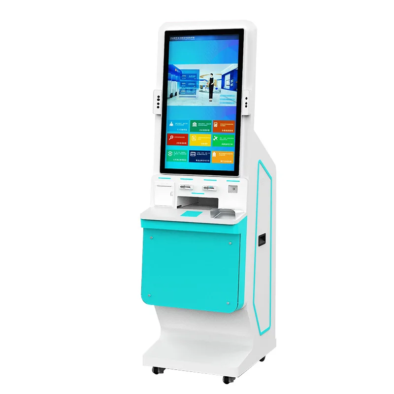 21.5 Inch Self-Service Payment Kiosk with NFC Card Reader ATM Machine Automatic Cash Terminal Kiosk