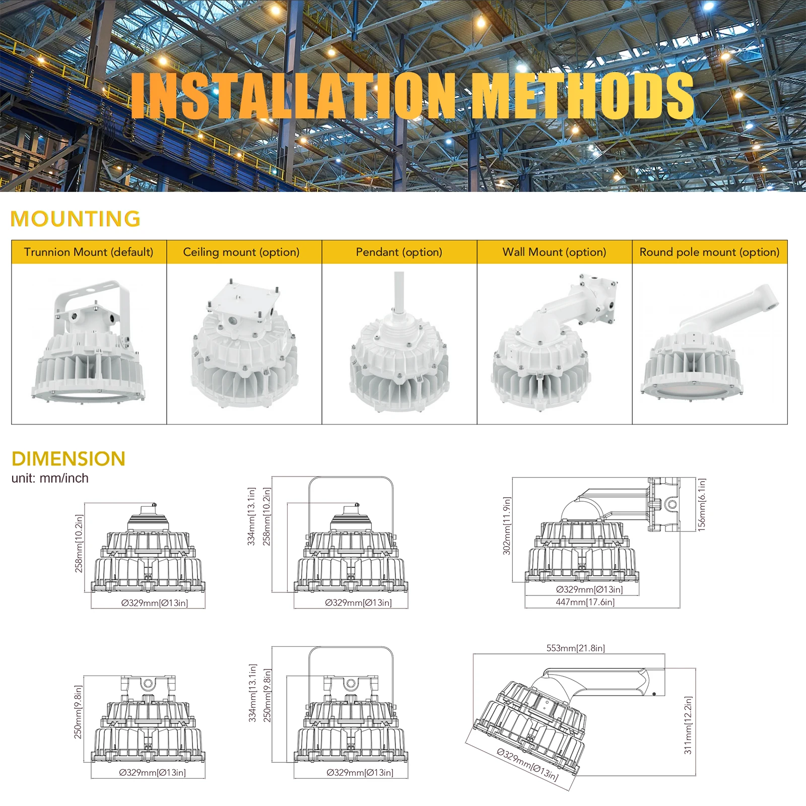 ATEX approved IP65 Explosion Proof Emergency Light led 60W 80w Hazardous Area Oil and Gas Filed explosion-proof lights