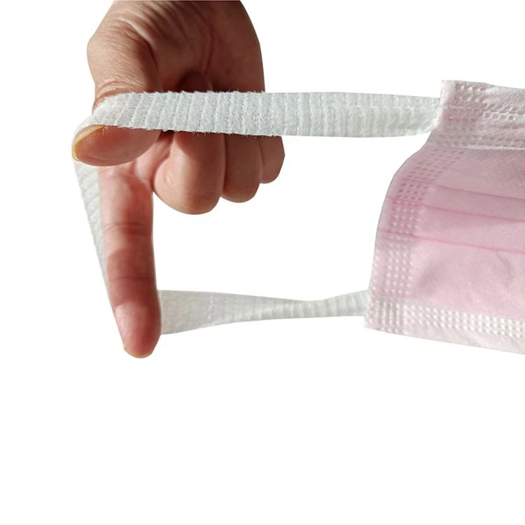 Soft And Comfortable Earloop Elastic Nonwoven Fabric Earloop For Face Mask