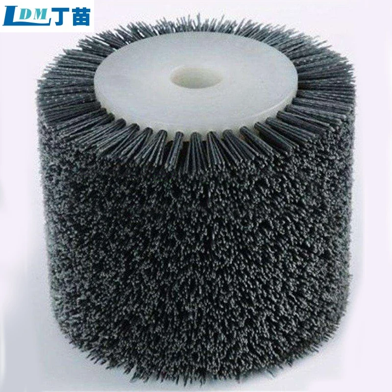 crimped nylon brush roller conveyor belt roller (TZ-262)