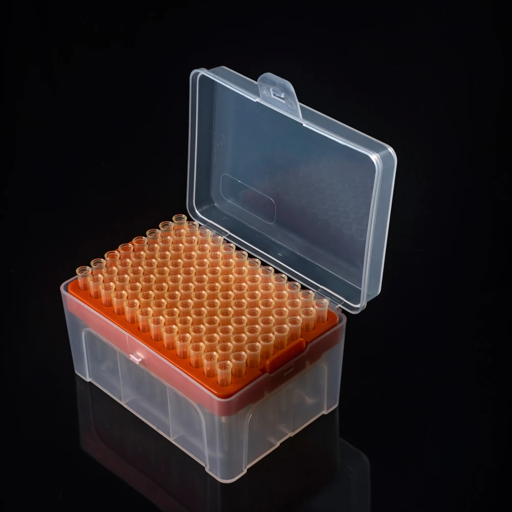 Rnase dnase, 96 наконечников, универсальные градиентные наконечники, стерильный фильтр, пипетка, коробка наконечников 10ul 200ul 1000ul