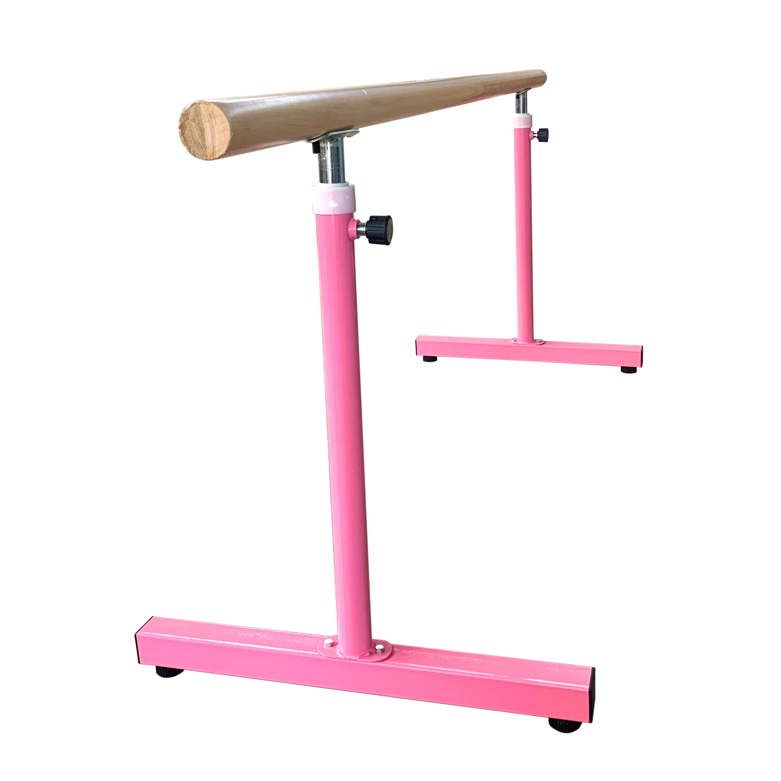 Adjustable Movable Floor Mounted Exercise Ballet Barre Pole dancing pole