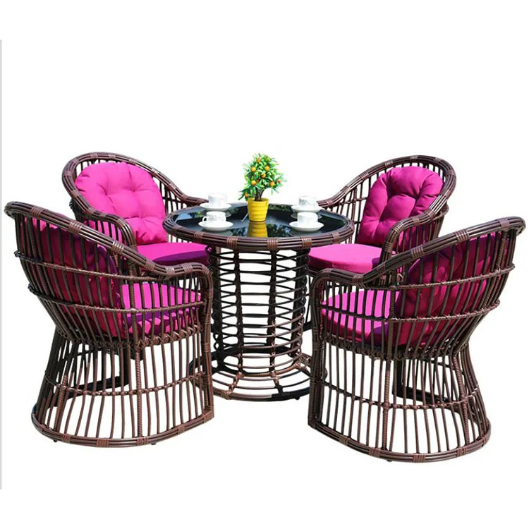 Lounge Chair And Table Set