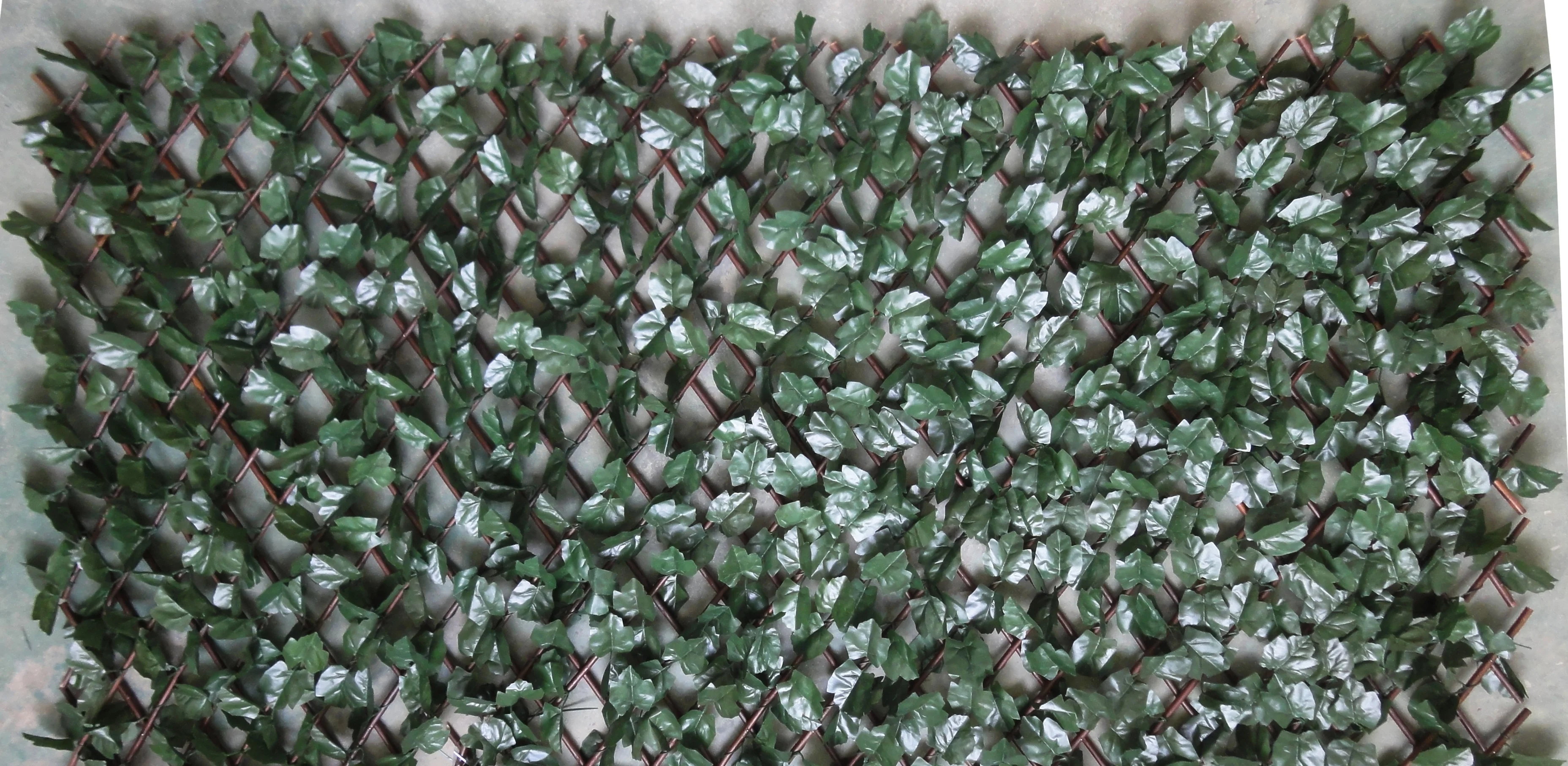 MZ186002 Expandable Faux Ivy Privacy Fence Wall Plants For School Home Park Decor