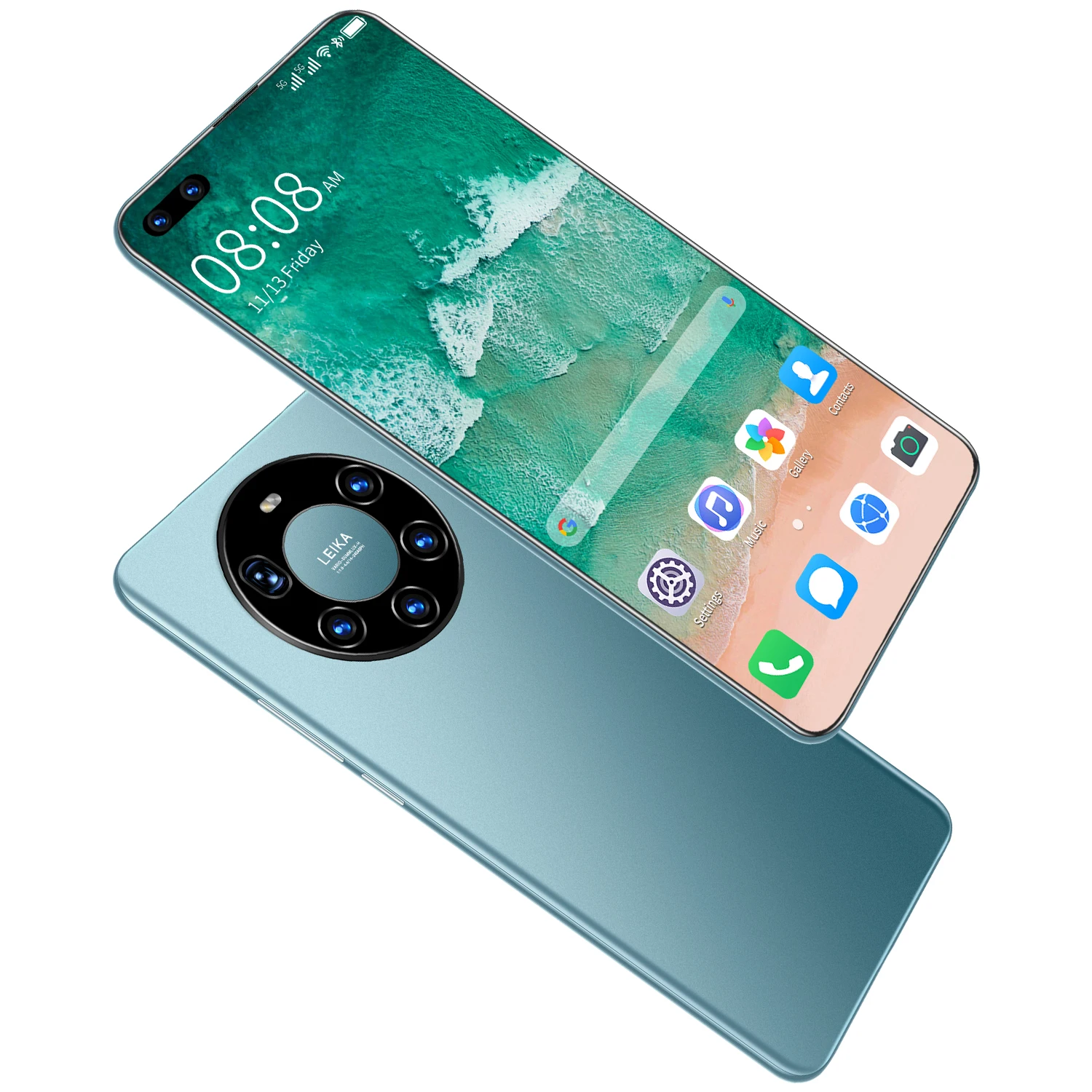 
Factory Outlet Mate45 Pro Mobile Phone 5G 24+48 MP Camera 12GB+512GB 6000mAh Battery Android SmartPhone 