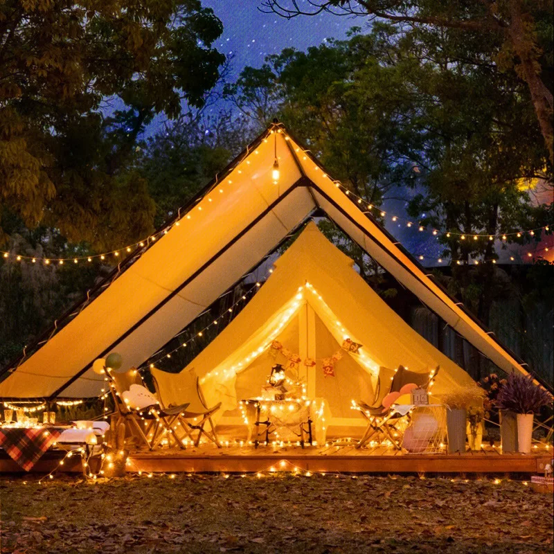 Hotel tent rain shelter canopy tourist attractions camping outdoor movable tent curtain