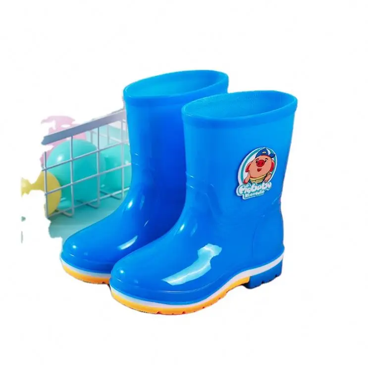 QZHR 2020 rain boots bag for children waterproof shoes