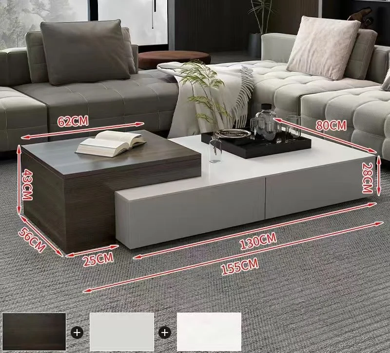 Lifting Coffee Table Simple Modern Living Room Home Italian Multifunctional Light Luxury Design Tea Table