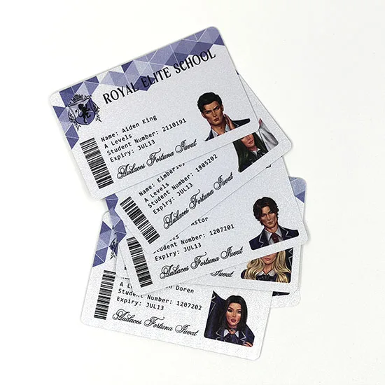 Популярные Аниме Пластиковые ПВХ ID фотокарточки мультфильм Коллекционная игра Карта персонажа карты