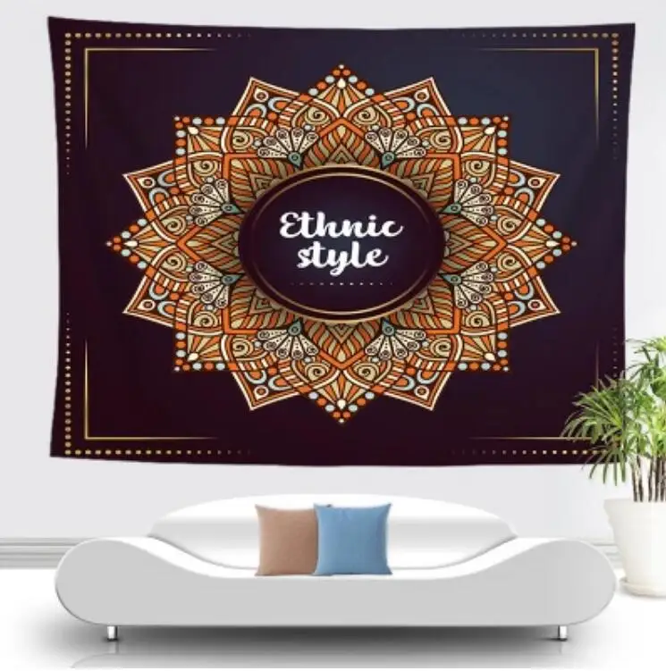 Customized Muslim Ramadan Tapestry Middle East Islamic Ramadan Castle Printed Tapestry