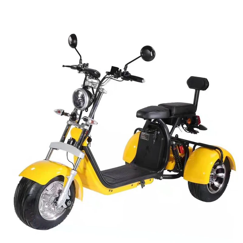 Direct factory price Three Wheel Motorcycle Product citycoco europe warehouse tricycle electric scooter 3 wheel adult
