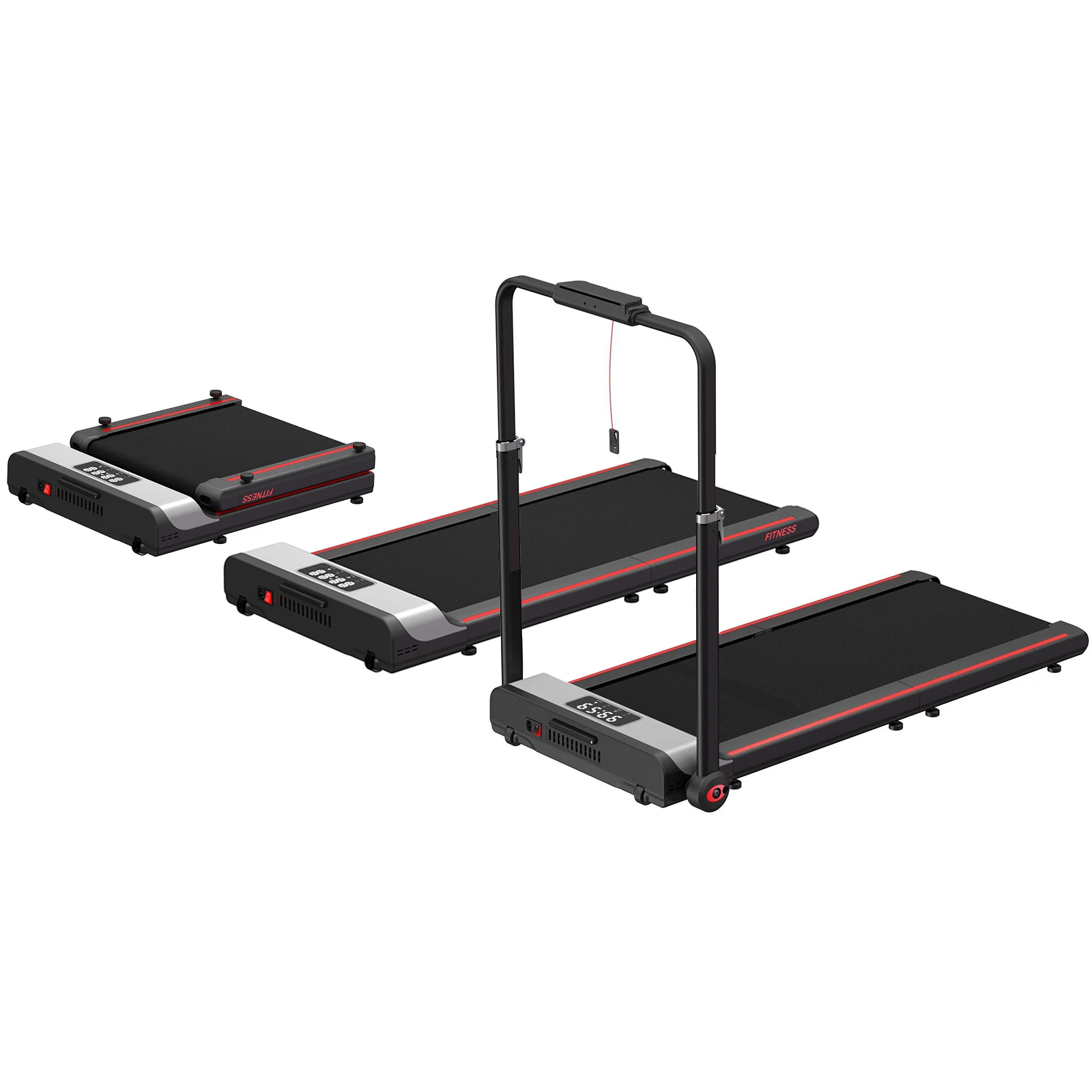 Best Selling Walking Pad Treadmill Portable Thin Foldable Smart Treadmill Electric Mini Folding Treadmill for Home Fitness