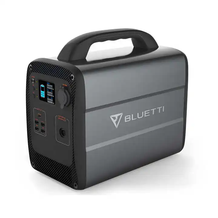 Outdoor Portable 1kWh Lifepo4 Battery Rechargeable Emergency Power Bank 600W Camping Energy Generator Power Station