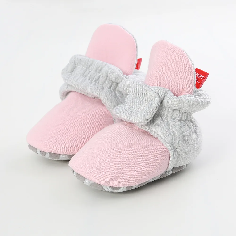 
Baby Boys Girls Infant Winter Warm Fleece Cozy Socks Shoes 