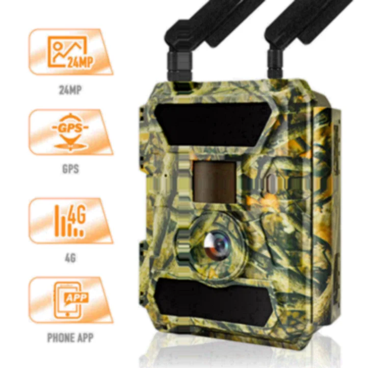 Upgraded: 9 month Infrared Night Vision thermal Game Hunting Scouting 24MP IP66 Waterproof Digital Trail Cameras