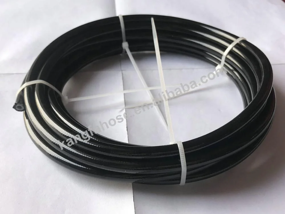 Цветной тормозной шланг из нержавеющей стали SAE J1401 1/8 дюйма, ПТФЭ