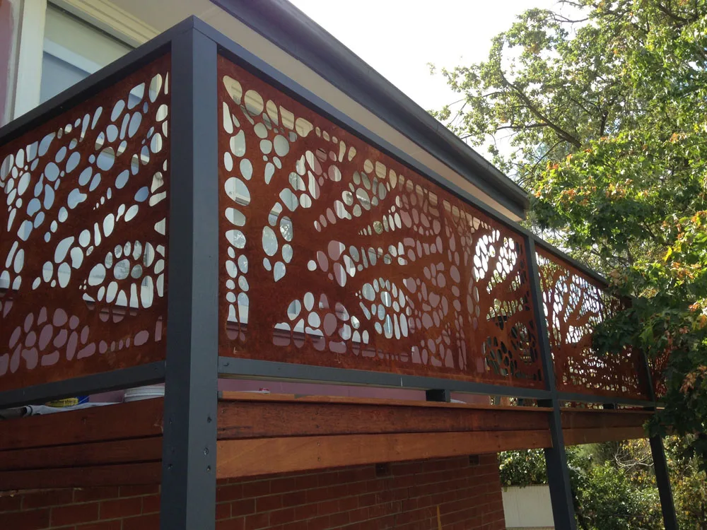 biombo divisor garden metal screen and fence design screen garden