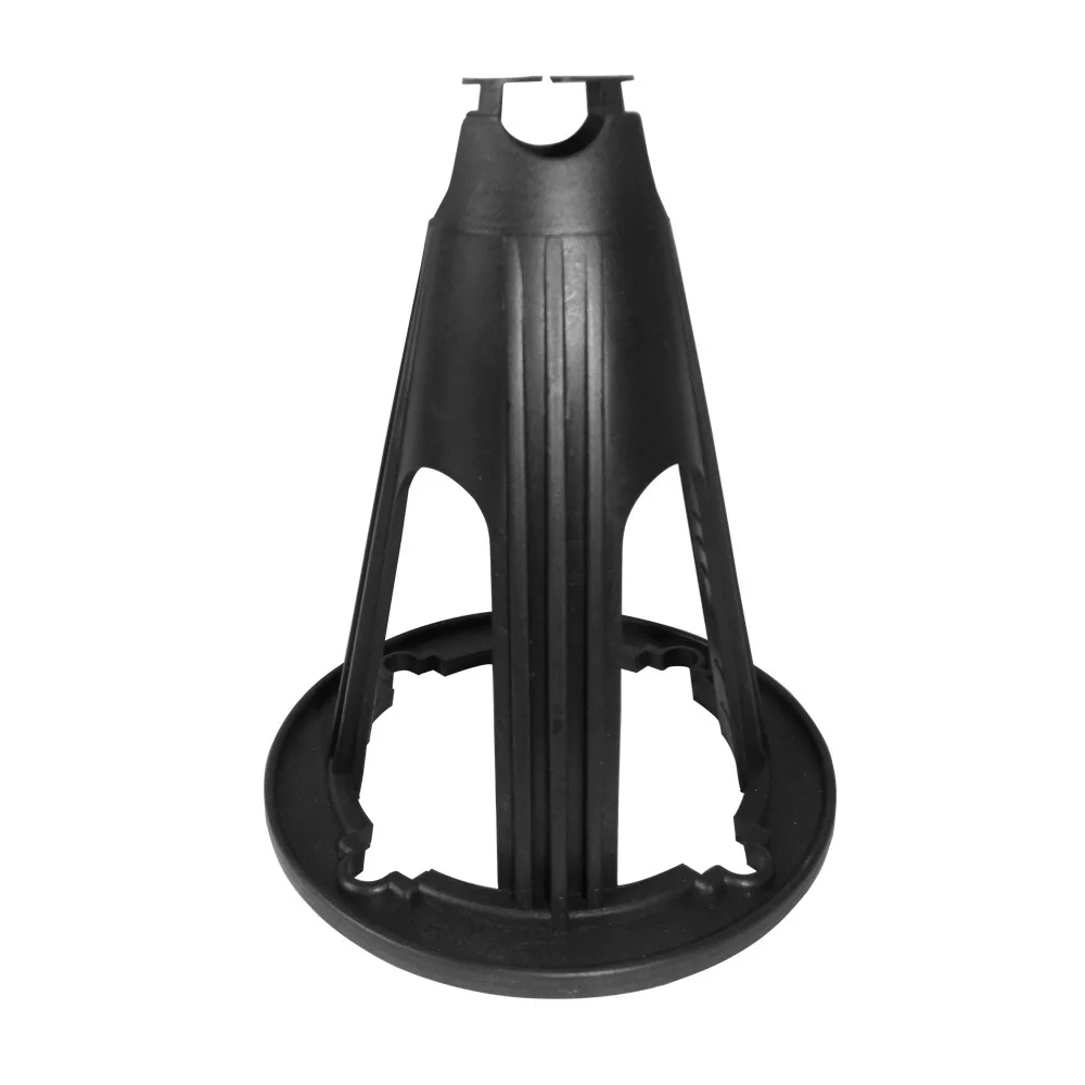 1' 1/4' 2' 3' Circular Reinforced Concrete Cover Plastic Spacer Wheel Tower Rebar Chair for Building Construction