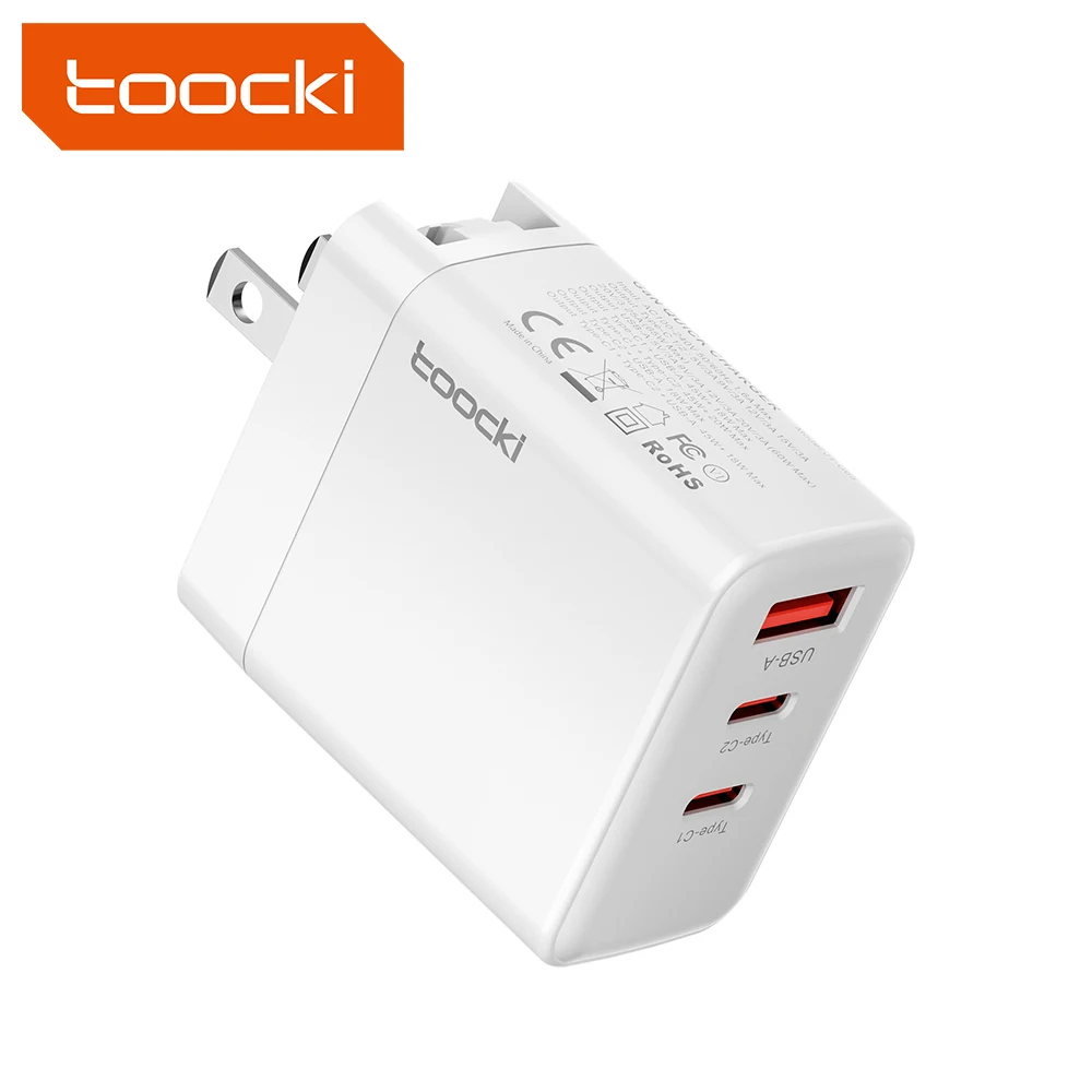 Toocki 65W gallium nltride travel charger the charger high power one is enough