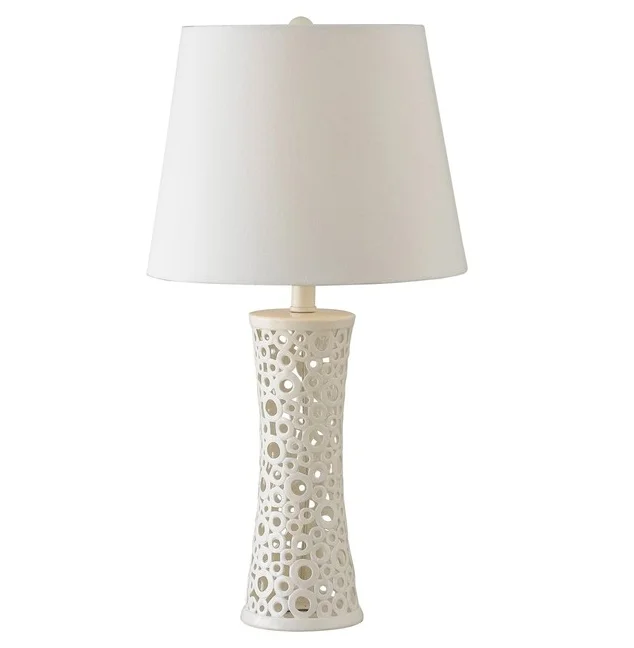 china table lamp ceramic white tube table lamp table lamps for sale