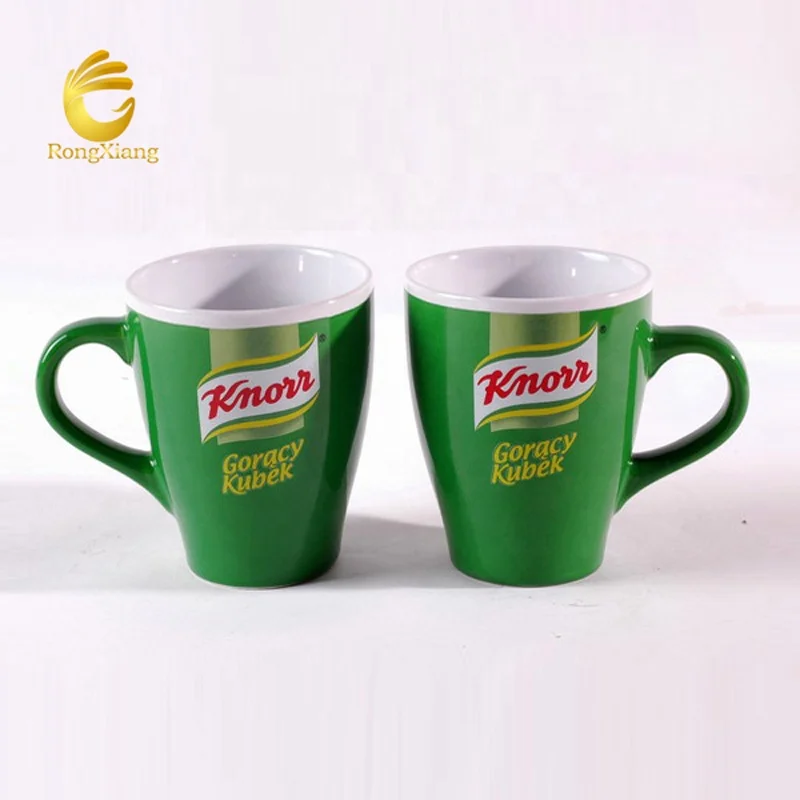 Hunan manufacturer promotional ceramic mug nestle milo mug with custom logo and packing