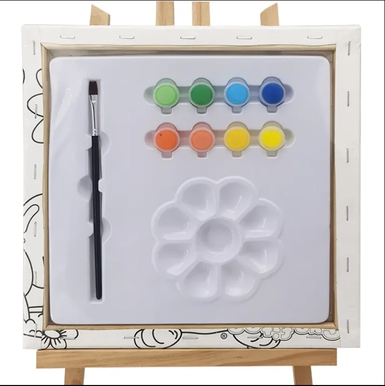Wholesale Pre Painted Canvas Kids DIY Paint Education & Office Supplies
